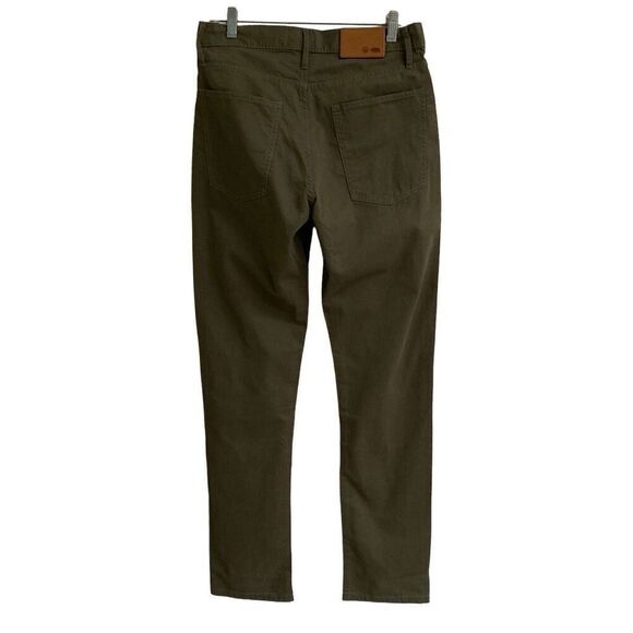Taylor Stitch The Democratic All Day Pant Mens 29 In Olive Green Bedford Cord - Picture 8 of 16